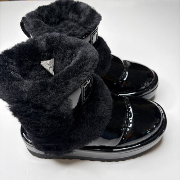 UGG Chillapeak Black Patent Boots 6 - Picture 2 of 7